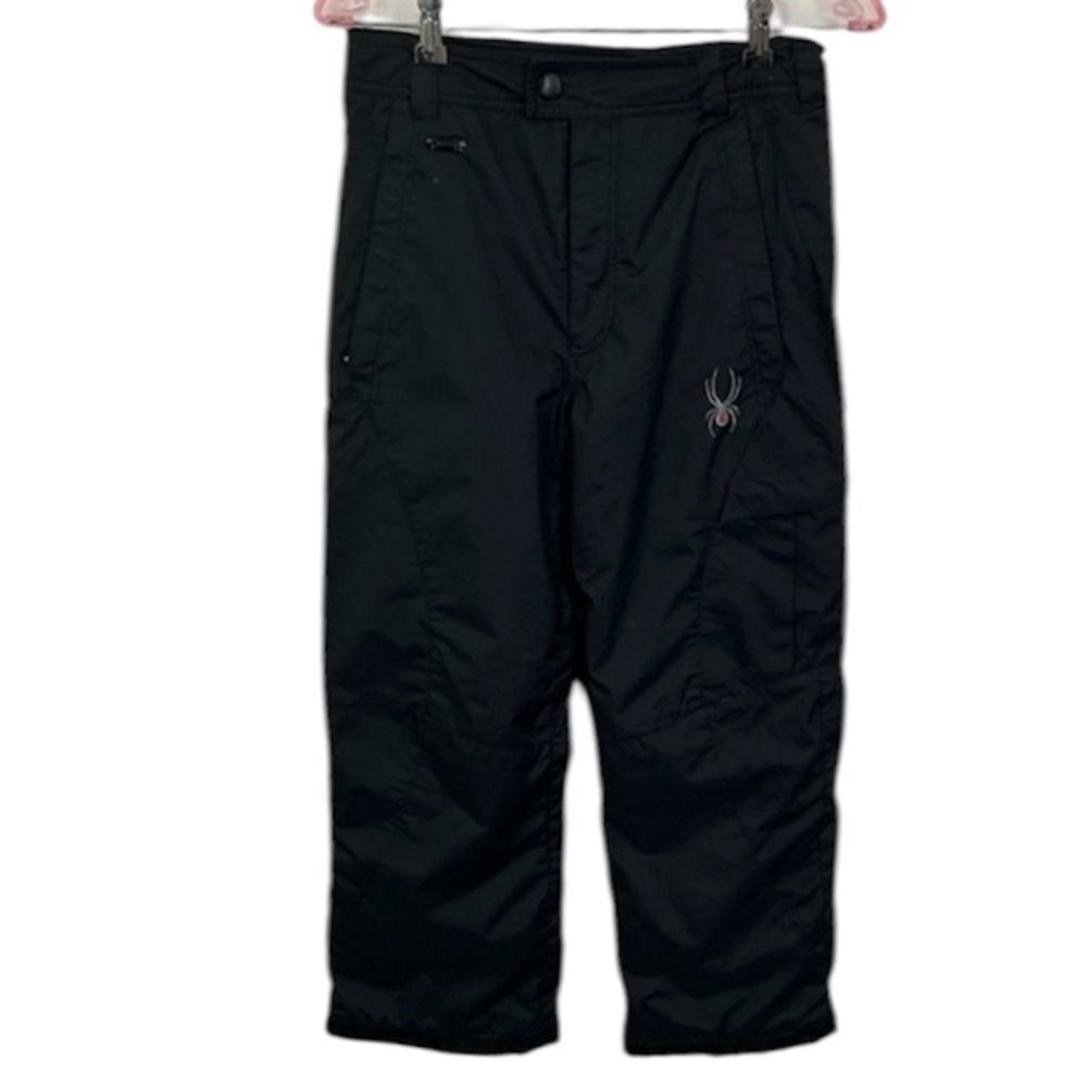 Spyder Unisex Kids Black Snow Ski Pants Size 16